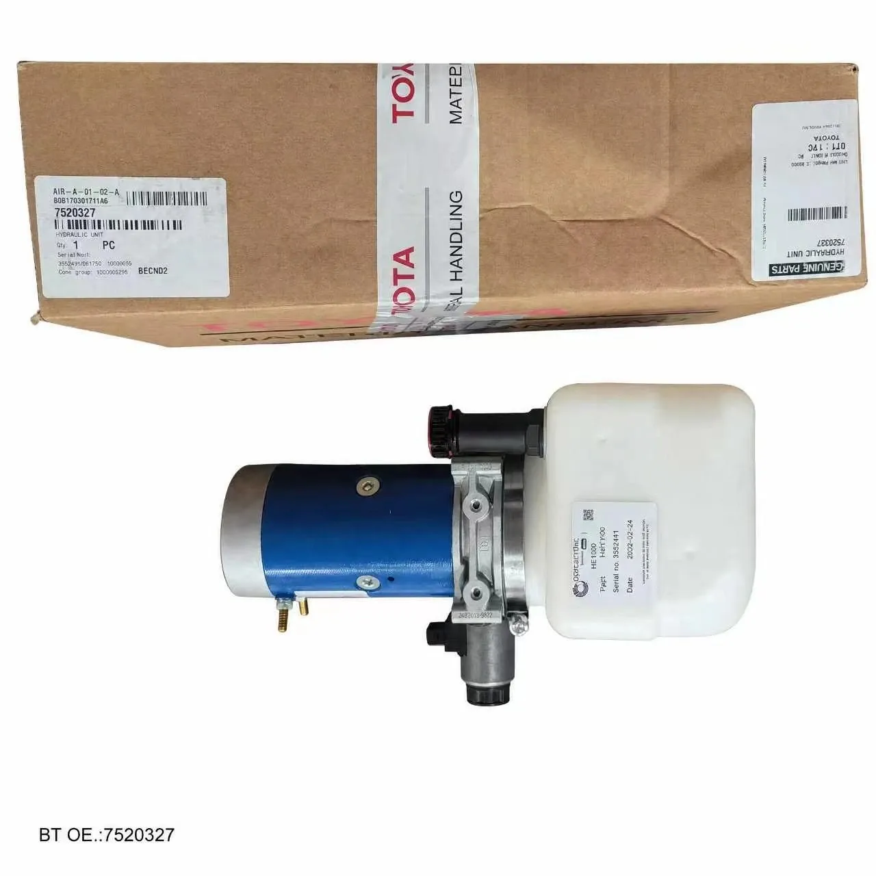 Genuine BT forklift Hydraulic Unit, OE 7520327