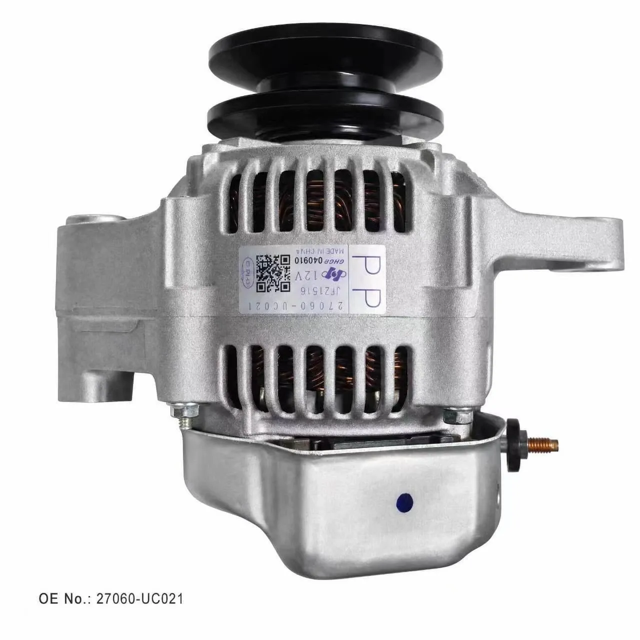 Toyota forklift alternator assembly, OE 27060-UC021