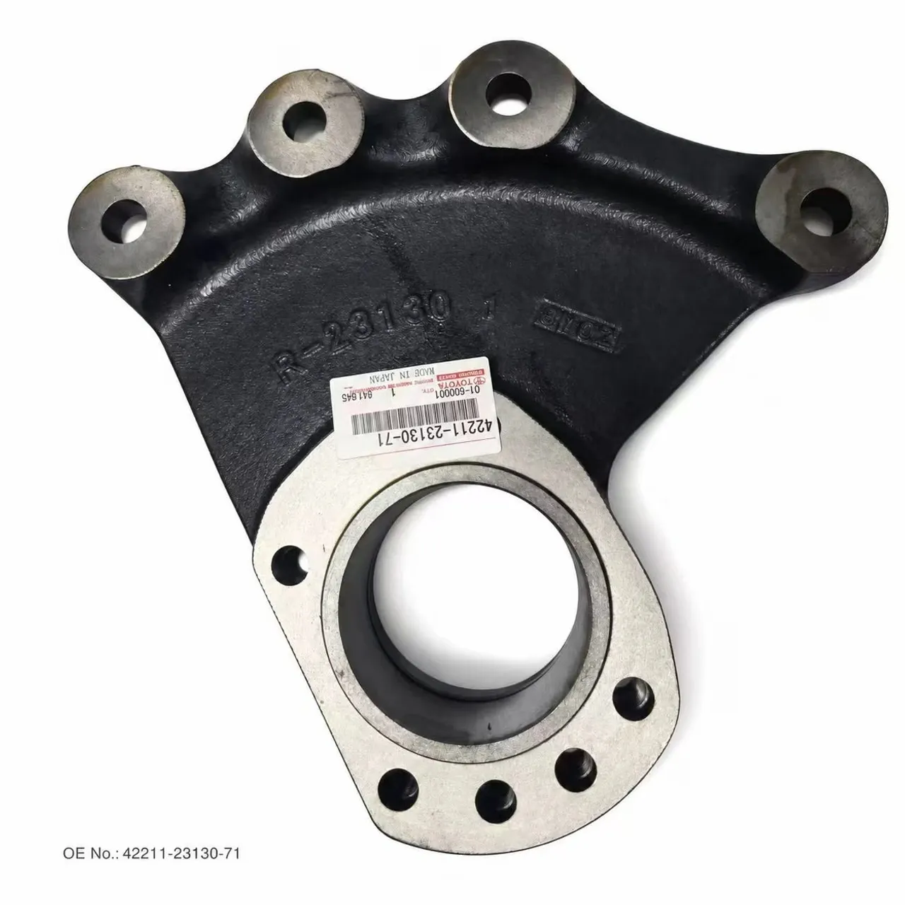 Genuine Toyota forklift BRACKET, FRONT AXLE, OE 42211-23130-71