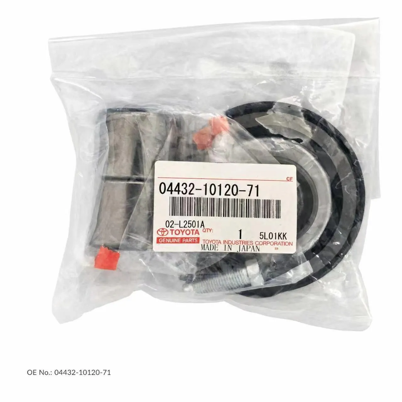 Genuine Toyota forklift SEAL KIT, KING PIN, OE 04432-10120-71