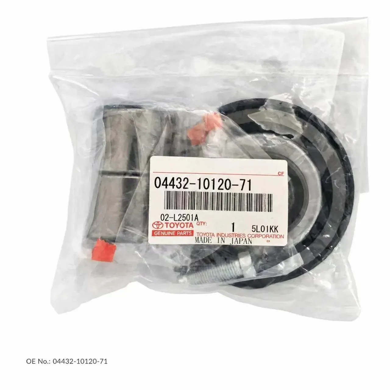 Toyota Комплект уплотнений шкворня, OE 04432-10120-71