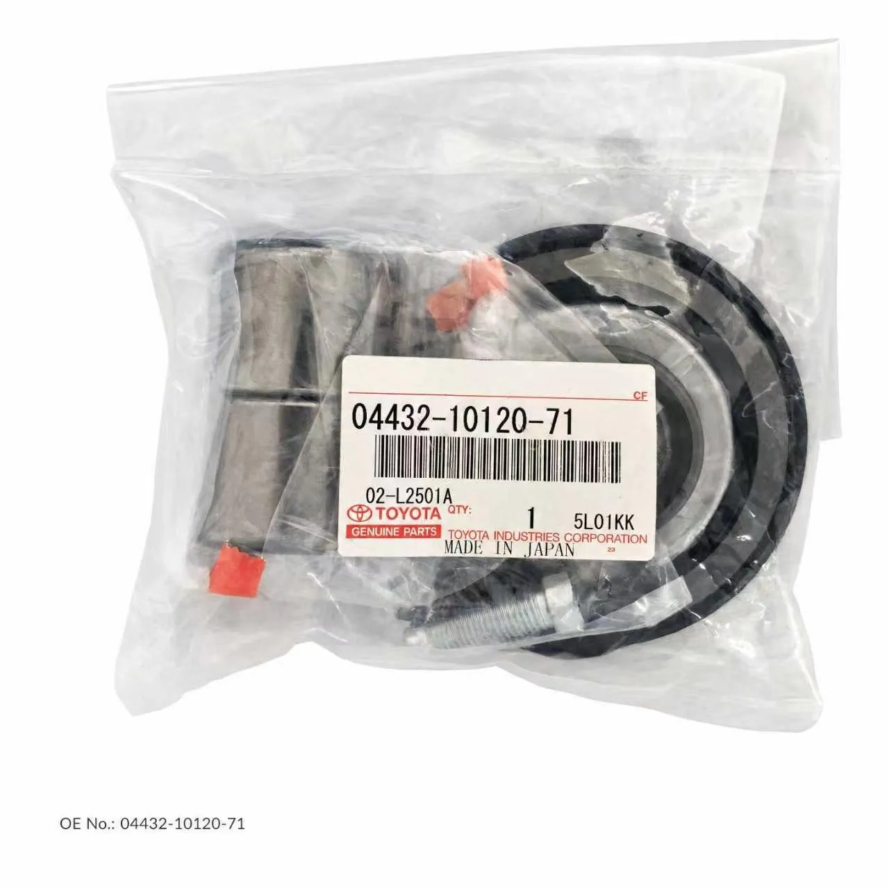 Pièce d’origine Toyota pour chariot élévateur, Kit de joints de pivot d’essieu, référence OE 04432-10120-71