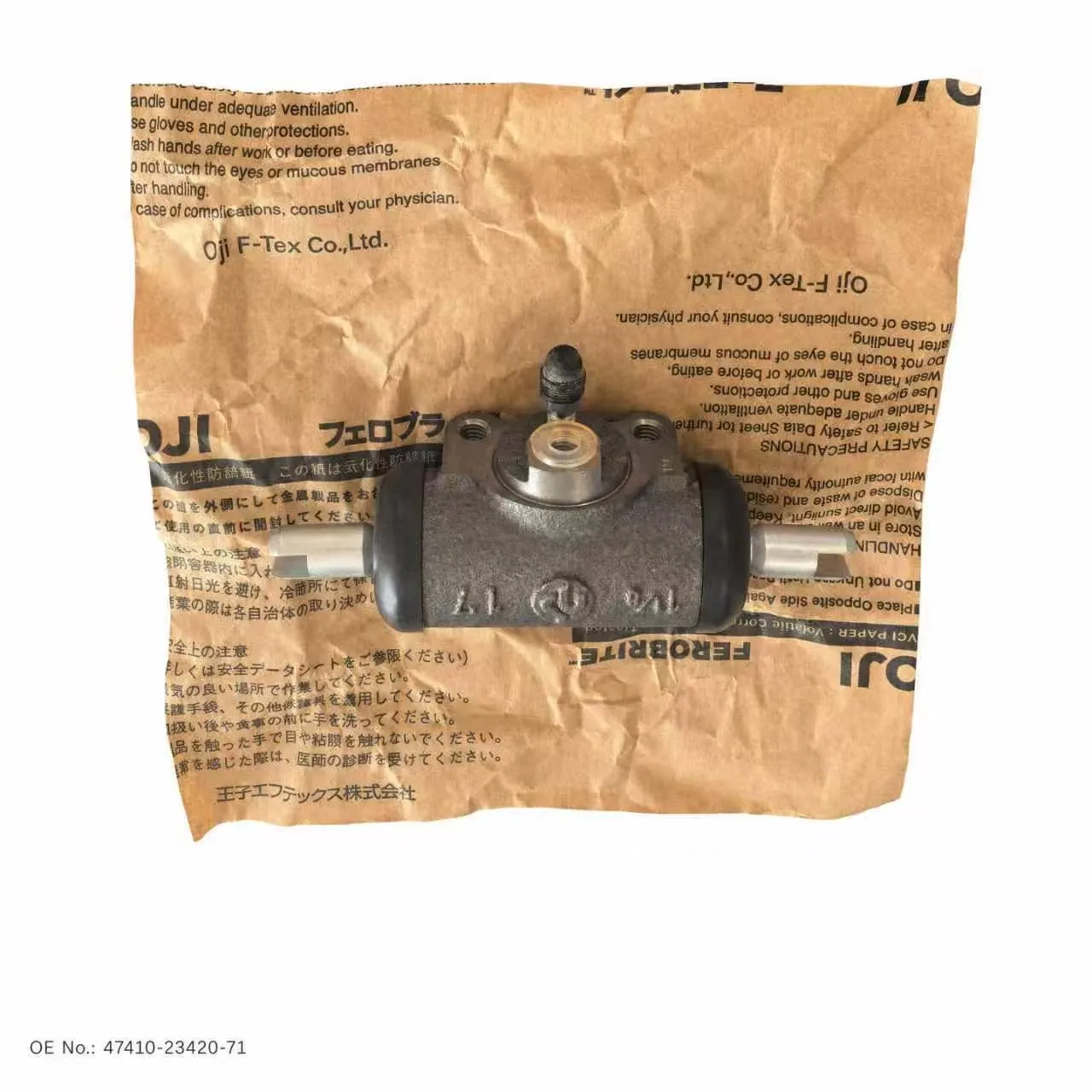 Pièce d’origine Toyota pour chariot élévateur, Cylindre de roue complet, référence OE 47410-23420-71